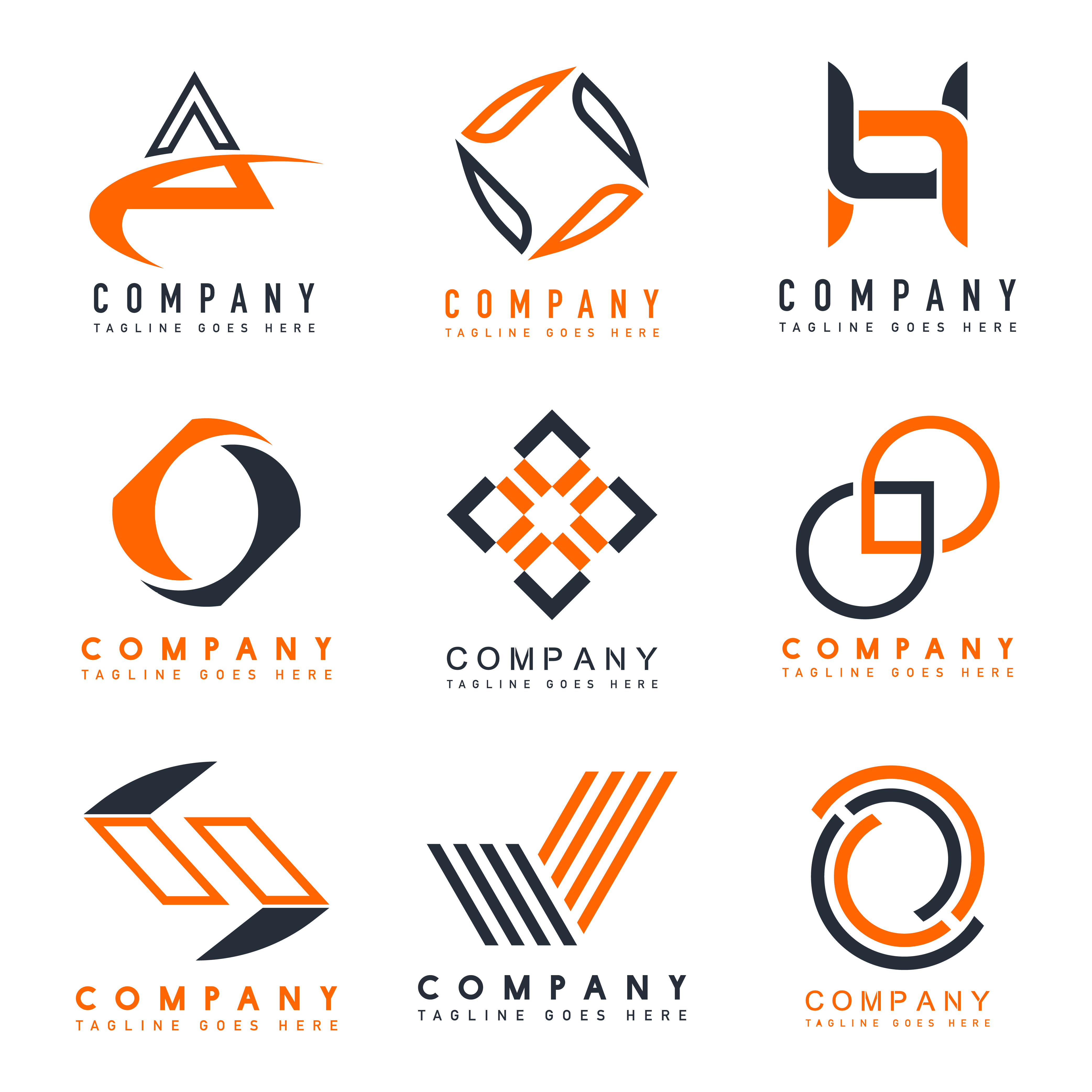 I will design a modern minimalist logo for your business
